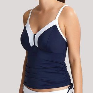 Panache Catarina Balconnet Tankini Navy/White 36FF